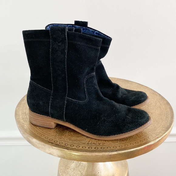 Toms Shoes - Toms Laurel Suede Leather Western Boots